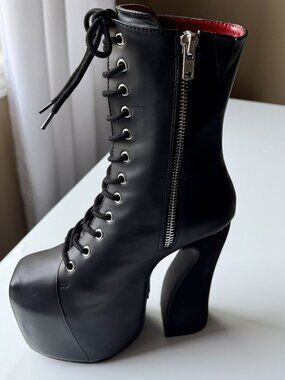 Charla Tedrick - Red Velvet Anarchy Boot